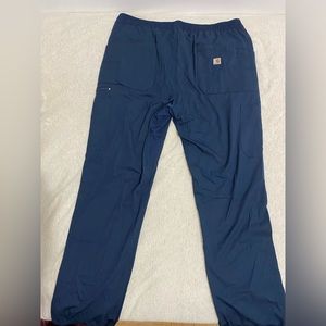 NWT Carhartt Athletic Cargo Pants size Large Navy Blue
